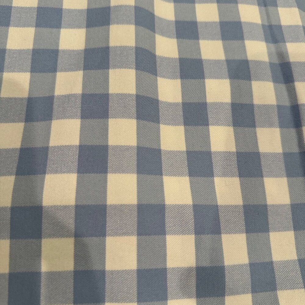 KIM ROGERS WOMENS BLUE & WHITE PLAID SKORT 16 - Picture 2 of 9